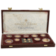 Pre-Owned 2002 UK Golden Jubilee Proof Gold Currency Coin Set - Damaged Box