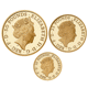 Pre-Owned 2020 UK Britannia Premium Proof Gold 3-Coin Set - Damaged Outer Box