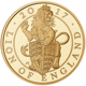 Pre-Owned 2017 UK Queen's Beasts The Lion of England 1oz Proof Gold Coin
