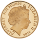 Pre-Owned 2014 Alderney 300th Anniversary of the Coronation of King George I £5 Proof Gold Coin