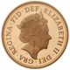 Pre-Owned 2015 UK 'Fifth Portrait' Double Sovereign Proof Design Gold Coin