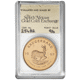 Pre-Owned 1969 South African Krugerrand 1oz Proof Gold Coin - SAGCE Graded 94 - Certificate 25482
