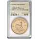 Pre-Owned 1976 South African Krugerrand 1oz Proof Gold Coin - SAGCE Graded 104 - Certificate 58561