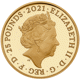 Pre-Owned 2021 UK Prince Philip 1/4oz Proof Gold Coin