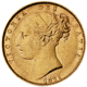 Pre-Owned 1871 London Mint DN.111 Victoria Young Head Shield Full Sovereign Gold Coin