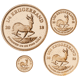 Pre-Owned 2018 South African Krugerrand Proof Design Gold 4-Coin Collection
