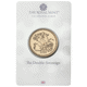Pre-Owned 2026 UK King Charles III Double Sovereign Gold Coin - Carded
