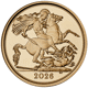 Pre-Owned 2026 UK Half Sovereign Proof Design Gold Coin