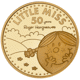 Pre-Owned UK 2021 Little Miss Sunshine - 50th Anniversary of Mr. Men 1/4oz Proof Gold Coin