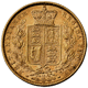 Pre-Owned 1873 London Mint DN.18 Victorian 'Shield' Full Sovereign Gold Coin