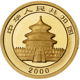 Pre-Owned 2000 Chinese Panda 1/20oz Gold Coin