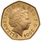 Pre-Owned 2004 UK 50th Anniversary of the Four-Minute Mile 50p Proof Gold Coin