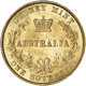 Pre-Owned 1866 Australian Victoria Full Sovereign Gold Coin