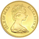 Pre-Owned 1973 Isle of Man Quintuple Sovereign Gold Coin