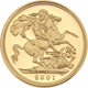 Pre-Owned 2001 UK Full Sovereign Proof Gold Coin