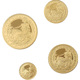 Pre-Owned 2005 UK Britannia Proof Gold Coin Collection (4 Coins)