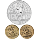 Pre-Owned 1901-2001 UK Victorian Centenary £5 Silver and Full Sovereign Gold 3-Coin Collection
