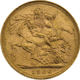 Pre-Owned 1900 London Mint Victoria 'Veiled Head' Full Sovereign Gold Coin