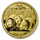 Pre-Owned 2013 Chinese Panda 1/20oz Gold Coin