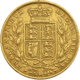 Pre-Owned 1855 London Mint Victorian 'Shield' Full Sovereign Gold Coin