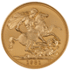 Pre-Owned 1981 UK Elizabeth II Full Sovereign Proof Design Gold Coin
