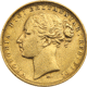 Pre-Owned 1879 Melbourne Mint Victoria Young Head Full Sovereign Gold Coin