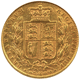Pre-Owned 1878 Sydney Mint Victorian Shield Full Sovereign Gold Coin
