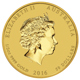 Pre-Owned 2016 Australian Lunar Monkey 1/2oz Gold Coin