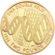 Pre-Owned 2003 UK DNA Double Helix £2 Proof Gold Coin