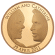 Pre-Owned 2011 Wedding of Prince William and Catherine £5 Proof Gold Coin