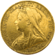 Pre-Owned 1897 Sydney Mint Victoria 'Veiled Head' Full Sovereign Gold Coin