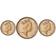 Pre-Owned 1987 UK Sovereign Proof Gold 3-Coin Set