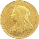 Pre-Owned 1894 London Mint Victoria 'Veiled Head' Full Sovereign Gold Coin - Boxed & Certificated
