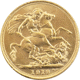 Pre-Owned 1919 Sydney Mint George V Full Sovereign Gold Coin - Boxed & Certificated