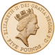 Pre-Owned 1996 UK Queen Elizabeth II 70th Birthday Proof Gold Crown Coin