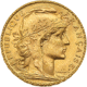 Pre-Owned 1908 French 20 Franc 'Rooster' Gold Coin