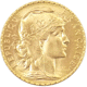 Pre-Owned 1911 French 20 Franc 'Rooster' Gold Coin