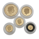 Pre-Owned 2012 UK Sovereign Proof Gold 5-Coin Collection
