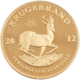 Pre-Owned 2012 South African Krugerrand 45 Year Privy Proof Design 1oz Gold Coin