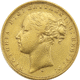 Pre-Owned 1875 Sydney Mint Victoria Young Head Full Sovereign Gold Coin