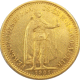 Pre-Owned Hungarian 10 Korona Gold Coin - Mixed Dates