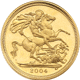 Pre-Owned 2004 UK Half Sovereign Proof Gold Coin