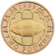 Pre-Owned 1999 UK Rugby World Cup Gold £2 Coin
