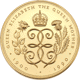 Pre-Owned 1990 UK Queen Mother 90th Birthday Crown Proof Gold Coin