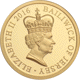 Pre-Owned 2016 Jersey Queen's 90th Birthday £1 Gold Proof Coin