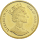 Pre-Owned 1989 Isle of Man 1/5 Ounce Cat Gold Coin