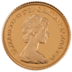 Pre-Owned 1980 UK Half Sovereign Proof Design Gold Coin