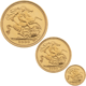 Pre-Owned 2000 UK Proof Sovereign 3 Gold Coin Set