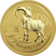 Pre-Owned 2015 Australian Lunar Goat 1oz Gold Coin