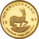 Pre-Owned 1983 South African Krugerrand Proof Design 1/2oz Gold Coin